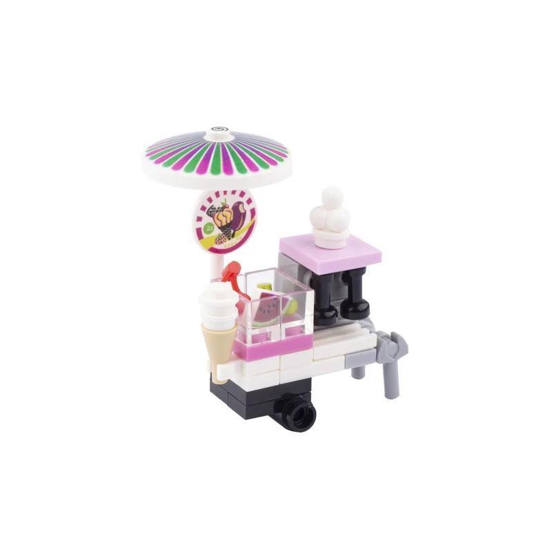 

Набор аксессуаров для городских строительных блоков Маджонг-машина Игровая консоль Мебель Диван-кровать Пианино Холодильник Игрушка Мини-кирпичики Флорист