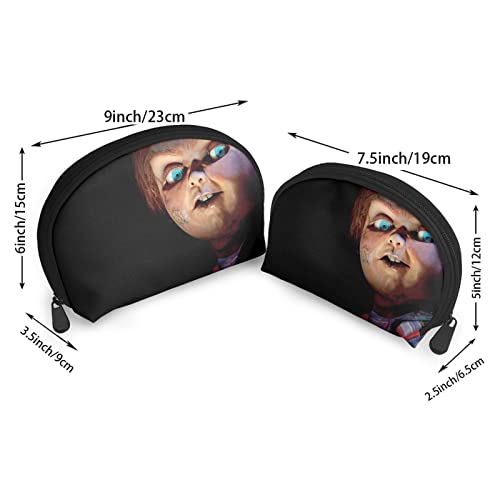 [JMI] Chucky Pouch with Coin Purse, Storage Pouch, Wallet, Portable, Functional, Large Capacity, Waterproof Shell Pouch, Parent-Child Pouch, Travel Po