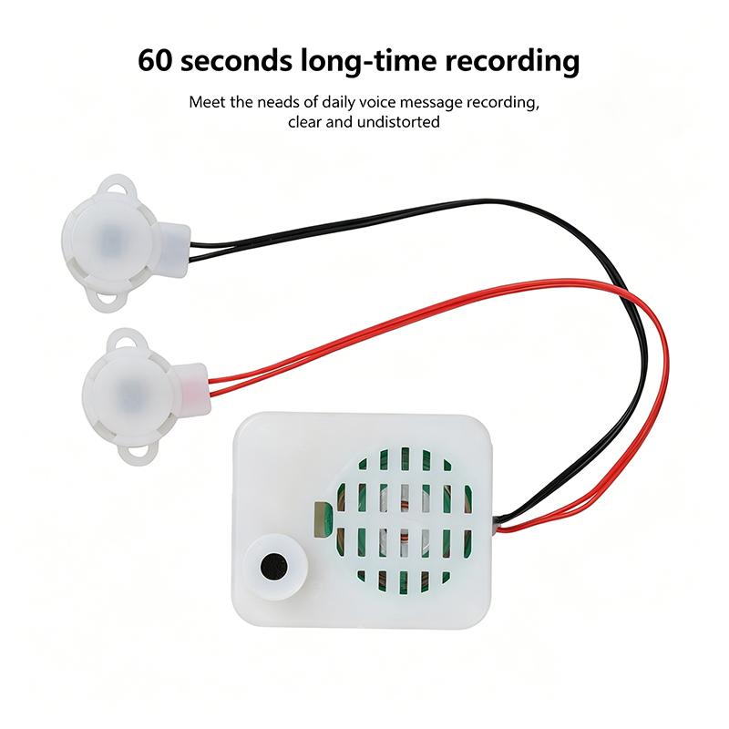 LIZAO 40s/5min Voice Recorder Module Reusable Sound Recording Chip for DIY Greeting Cards Toys Projects