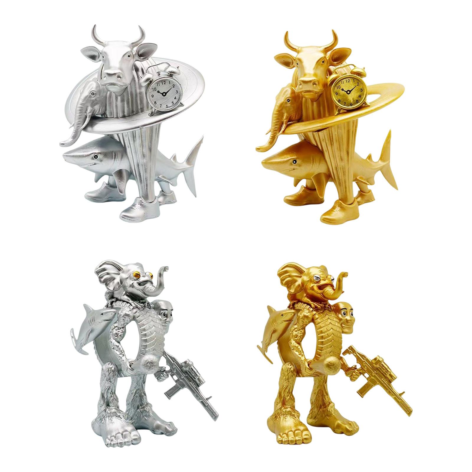 

Non-movable Doll Collection Version Scale Doll Desktop Ornaments With One Accessory One Size