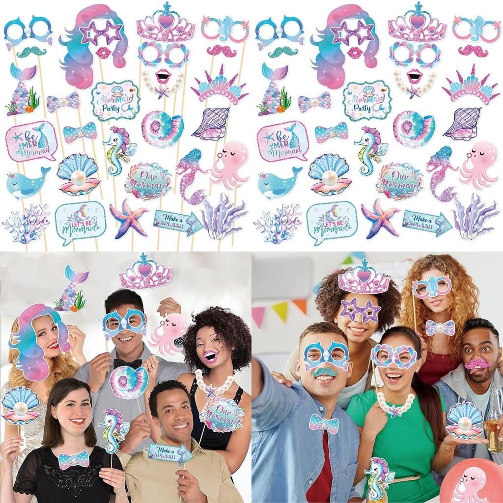 Party Themed Mermaid Supplies Photo Props For Birthdays And Party Shoots Photo