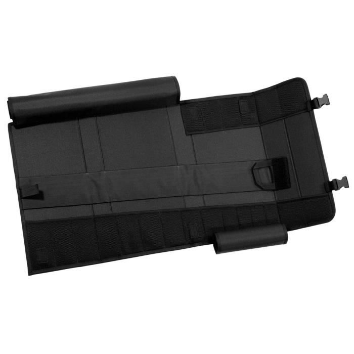 Mallette À Couteaux - ZWILLING - Vide - Nylon Noir - 17 Emplacements - 49,5 Cm X 26 Cm X 11,2 Cm