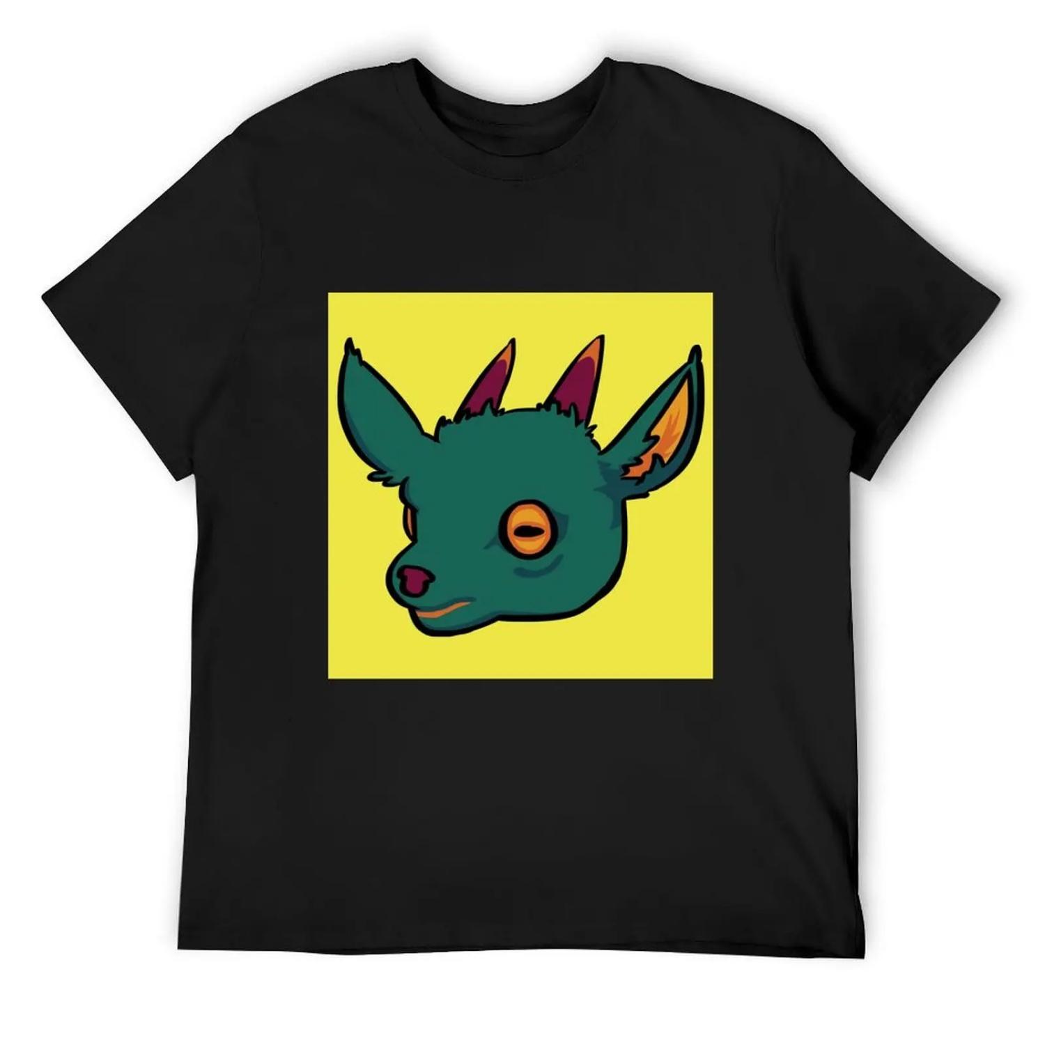 Goat T-Shirt blacks cute tops anime tshirt shirts graphic tee men S