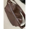 All-Match Women Shoulder Bag Solid Fashion Handbag Commuter Crossbody Bag Women's Minimalist PU Leather Bag