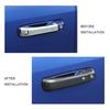 Carbon Fiber Exterior Door Handle Decor Cover Trim For Dodge RAM 1500 2010-2017