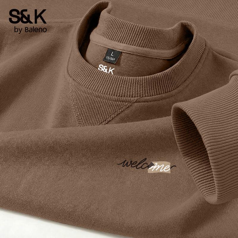 Baleno Men's Relaxed Fit Graphic Pullover Sweatshirt