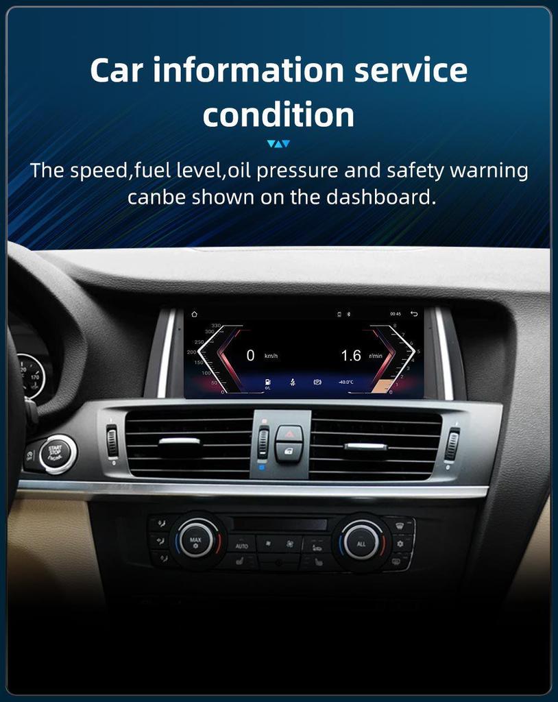 Kompatybilny z ekranem centralnego sterowania BMW X3, F25, X4, F26 oraz systemem nawigacji GPS w samochodzie.