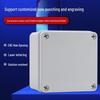 Outdoor Waterproof Cable Junction Box: Sealed Plastic Power Terminal & Instrument Distribution Box