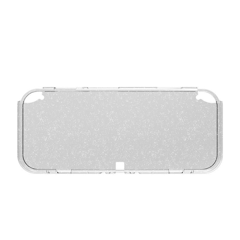Transparent Glitter Crystal Protective Case Scratch-proof Ergonomic Shells Compatible For Switch