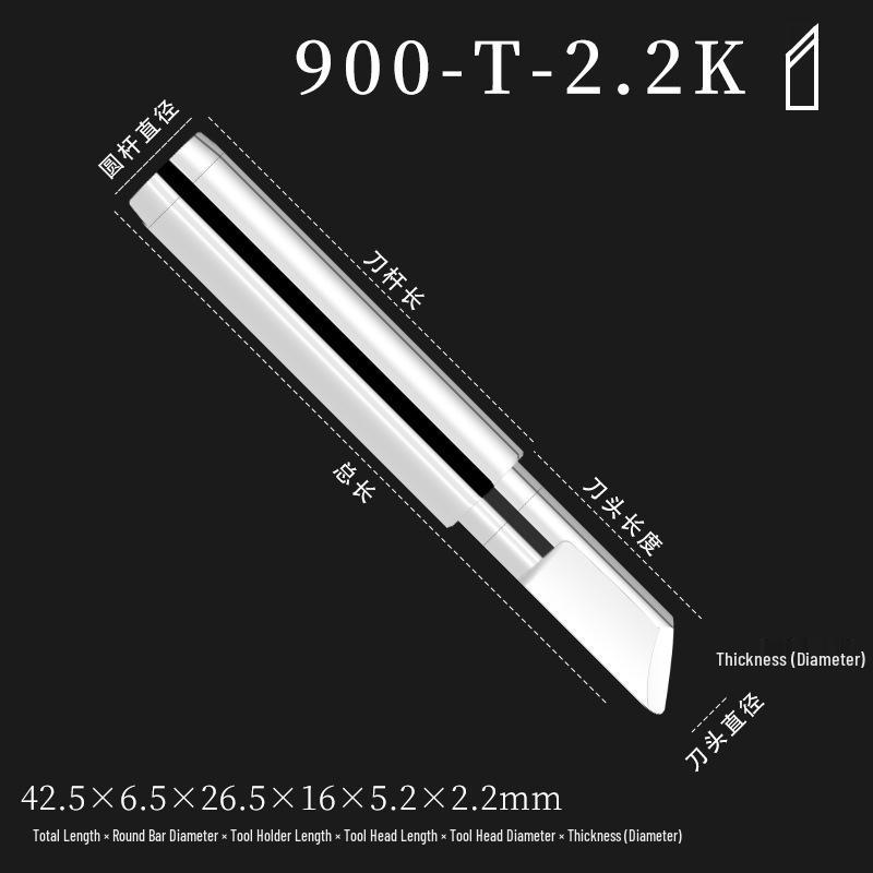 Lead-Free 900M Knife-Type Soldering Iron Tip for 936 Constant Temperature Stations, Eco-Friendly