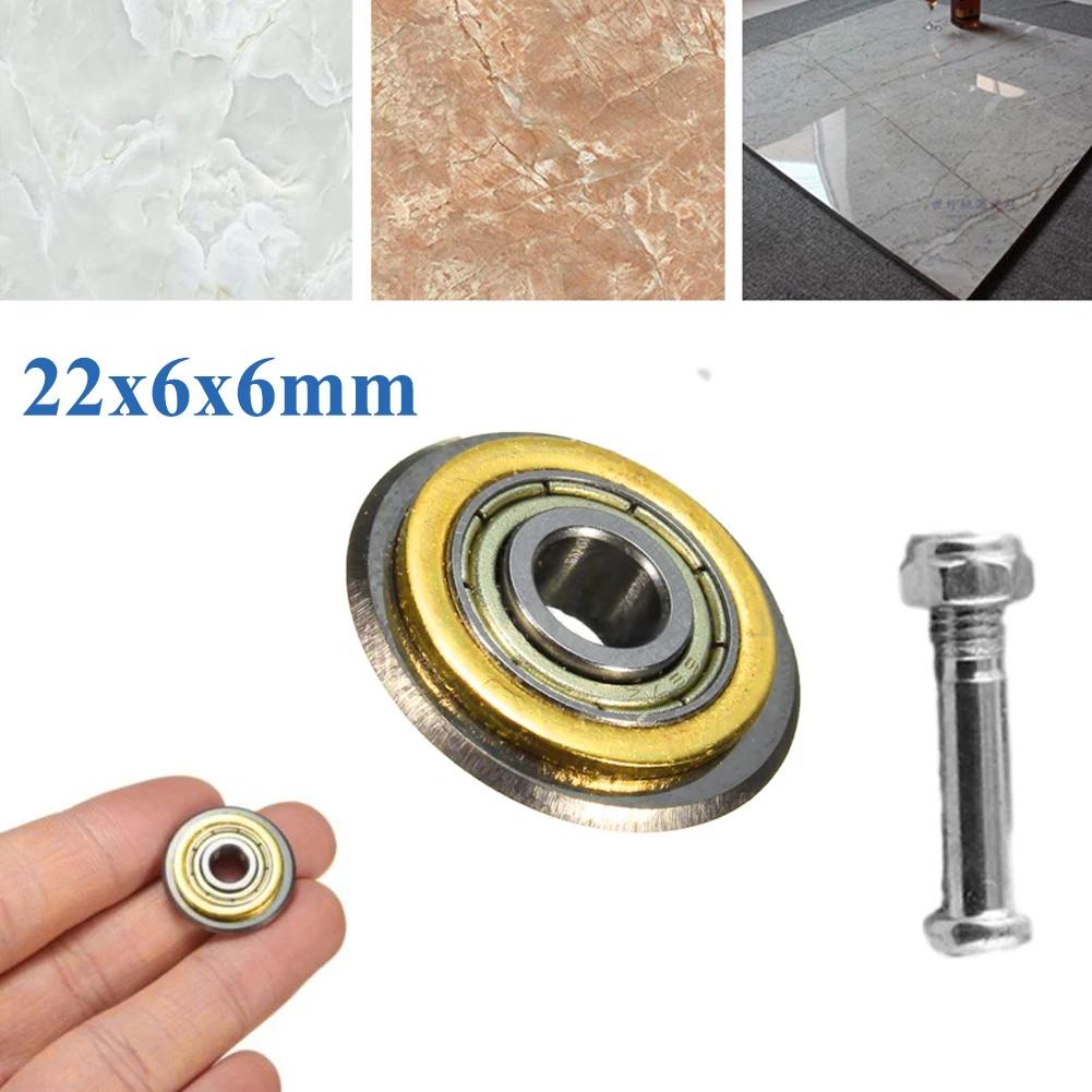 1ks řezný kotouč na ložiska 22*6*6mm řezný kotouč na ložiskové dlaždice keramiku řezačka skla náhradní