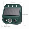 Solar Ultrasonic Animal Repeller: Outdoor Mouse, Bird & Cat Deterrent with Flashing Light