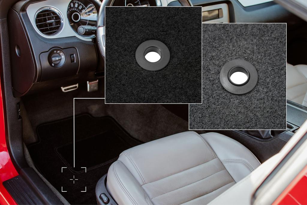 Dywaniki Samochodowe Welurowe Czarne Do: Infiniti Q50 Sedan (2013-)