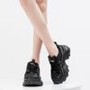 Platform Dad Shoes Women's 2025 New Summer Breathable Mesh Casual Sports Shoes Heightening Running Shoes Versatile