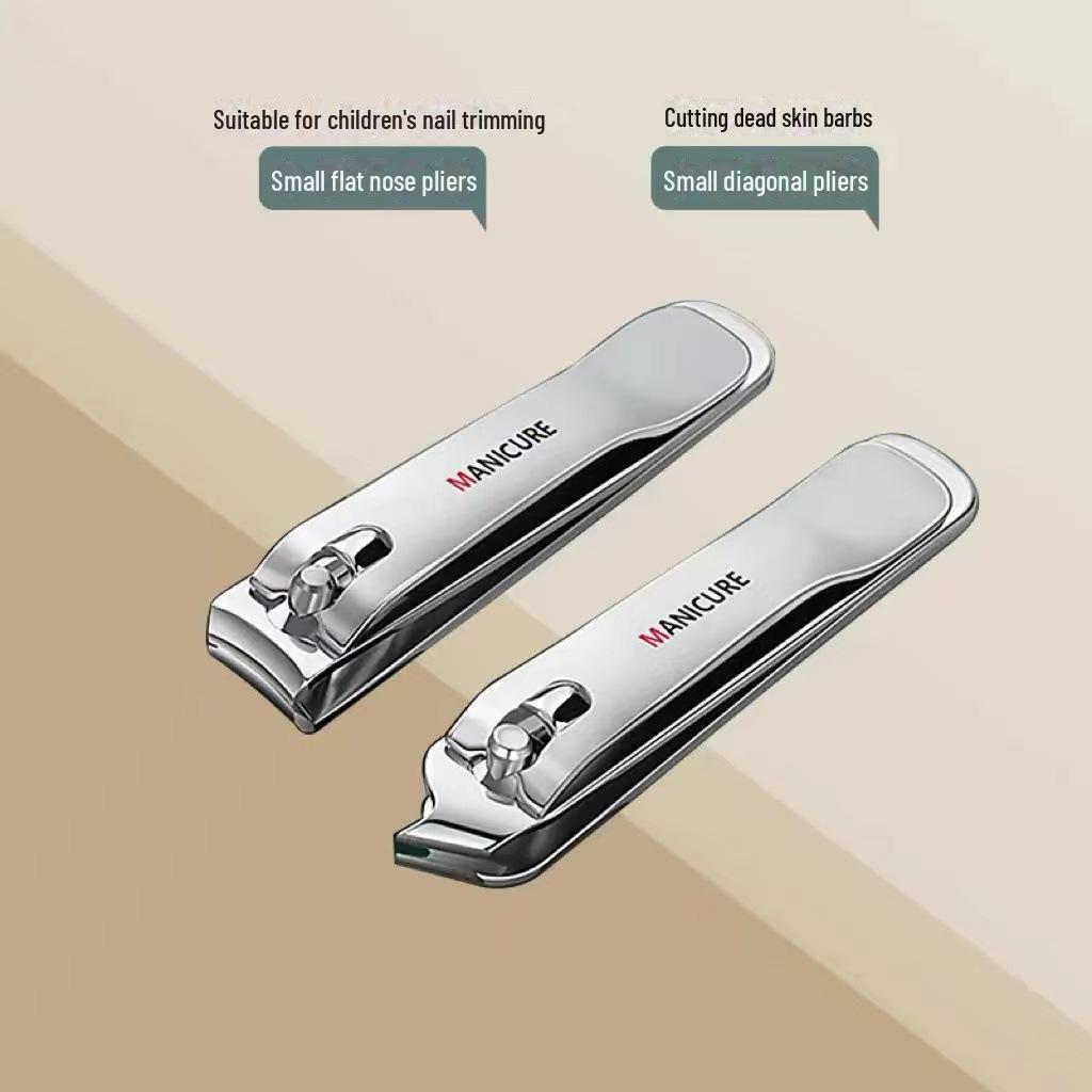 Portable Nail Clippers & Scissors Set: Complete Manicure & Pedicure Kit for Home Use