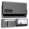 Capa Forte para Celular para Samsung Galaxy Z Fold 6 5 Fold6 Fold5 Fold 4 3 Fold3 Fold4 Plástico Rígido com Clipe de Cinto Porta-Capas