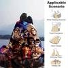 1 Stück, "Tag der Toten Skelette & Niedlicher Hund Halloween Heimdeko Decke, Weicher Überwurf für Sofa, Bett, Auto, Reisen, Camping, Büro Nickerchen