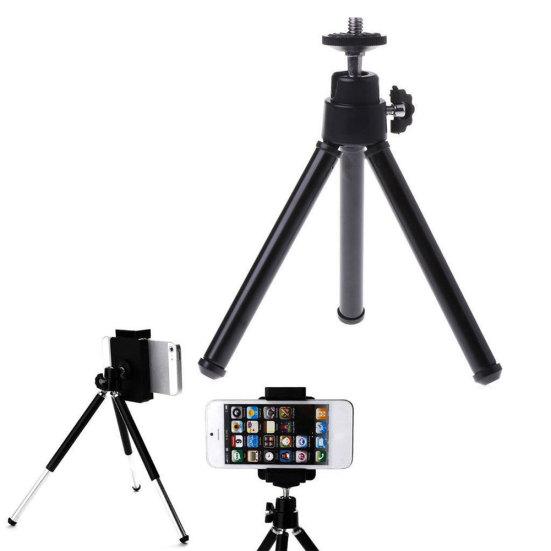 Universal Mini Portable DSLR Cameras Mobile Phone Tripod Holder Stand Support