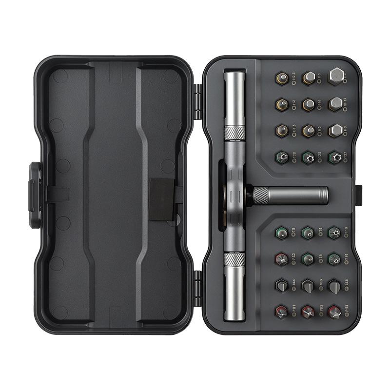 TK S2 High Hardness Household 24-in-1 Ratchet Screwdriver & Wrench Set