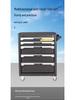 Multi-Layer Thickened Tool Cabinet with Casters for Auto Repair