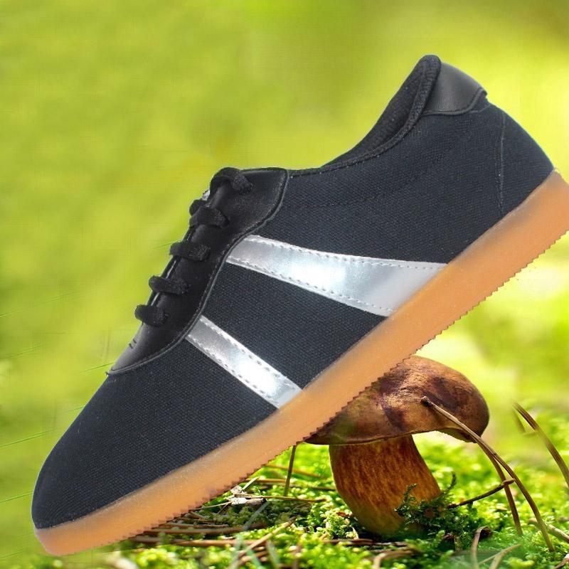 Martial Arts Tai Chi Kung Fu Shoes Taekwondo Wushu Karate Sports Training Shoes Traditional Chinese Canvas Shoes
