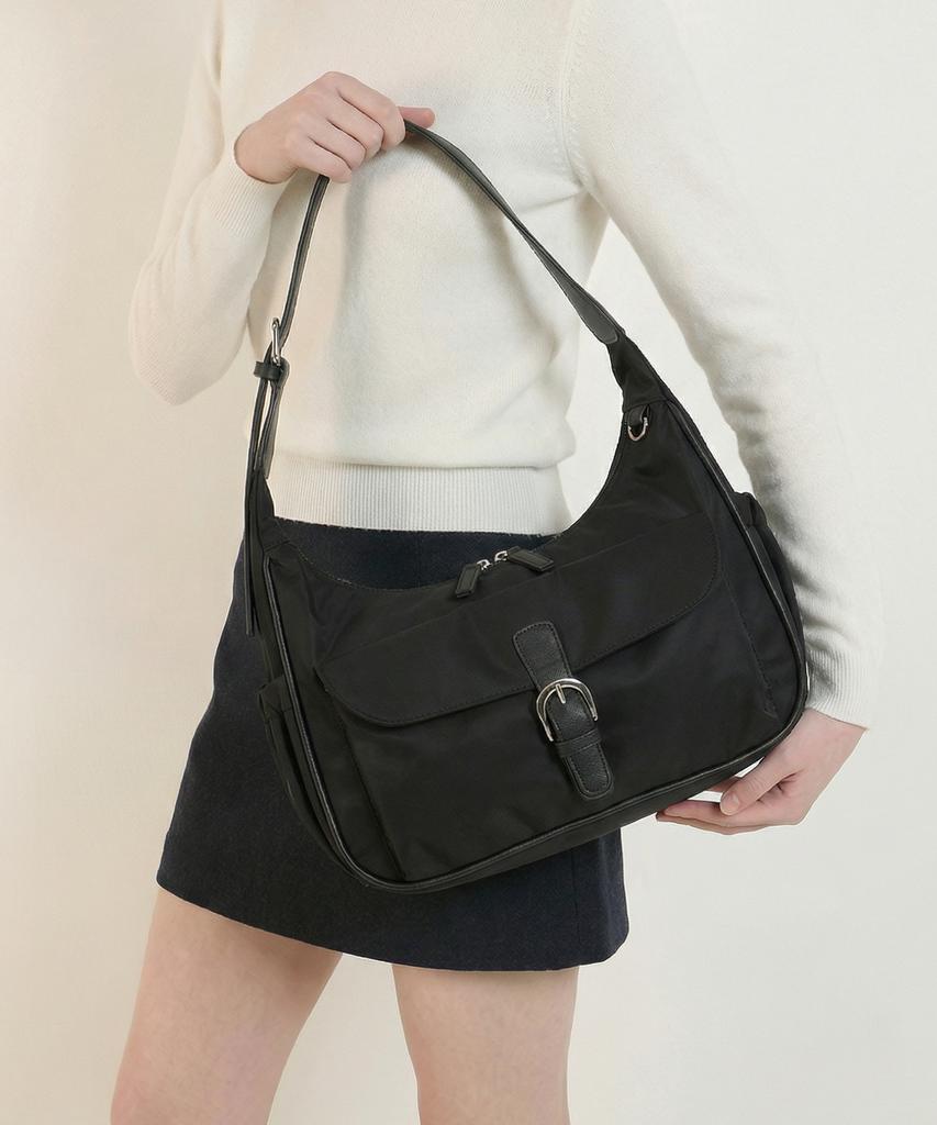 Leneoro Senlua Belt Shoulder Bag (3 Colors)