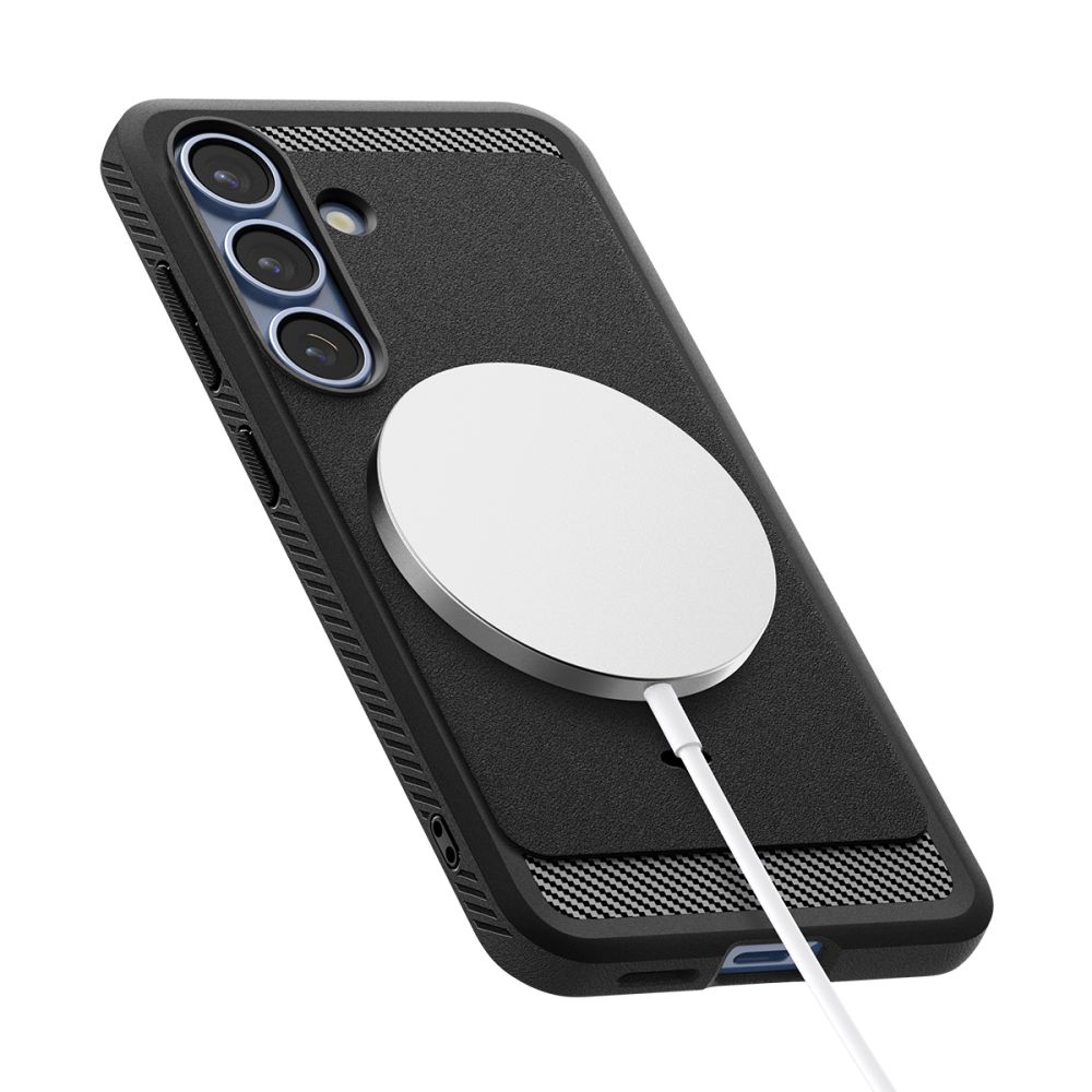 Spigen Rugged Armor Mag Magsafe Galaxy S25 Matte Black