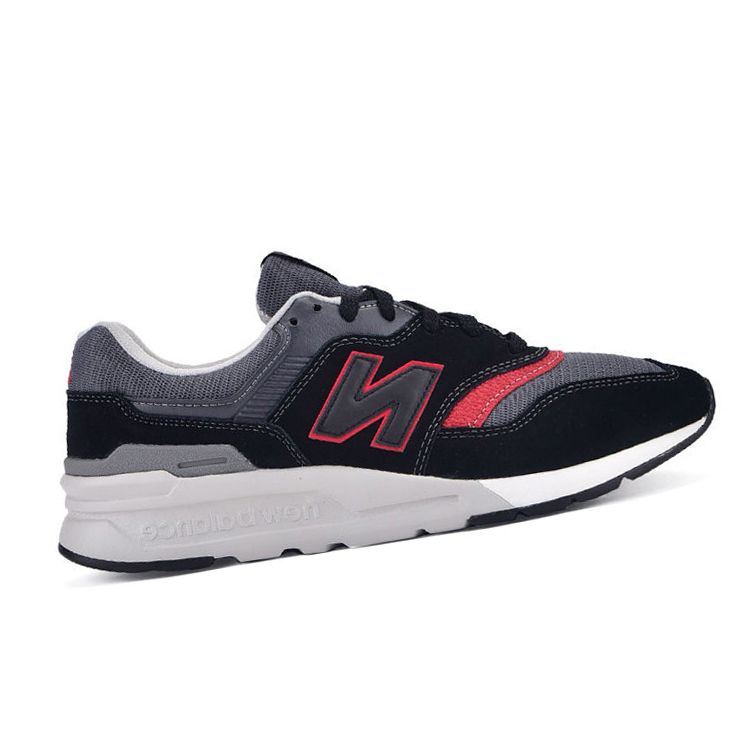 New Balance NB 997 Retro Versatile Low-Top Casual Running Shoes Unisex sneaker Black Red Gray CM997HXW