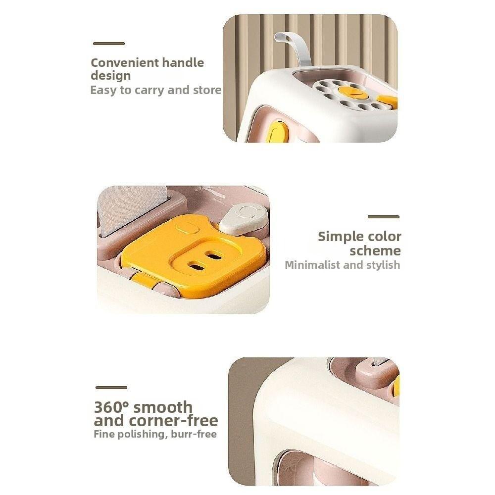 Practice Skills Montessori Educational Toys Creative Early Education Activity Cube  Baby