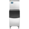 Commercial Ice Maker 300LBS/24H & 250LBS Storage Bin Auto Self-Cleaning