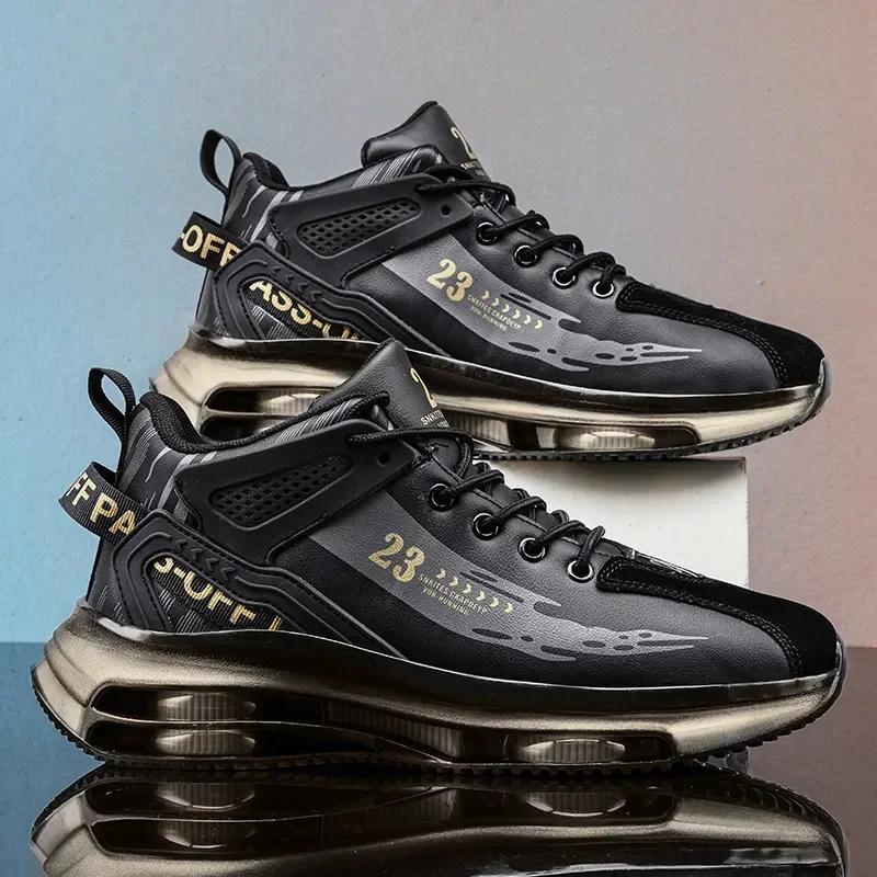 Men Sneaker Casual Sports Basketball Shoes for Men High Top Male Running Shoes Walking Style Shoes Footwear for Hombre