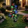 Outdoor Solar Christmas Tree Lights Waterproof LED Garden Lamps For Lawn Patio Landscape Decoration Party Decor