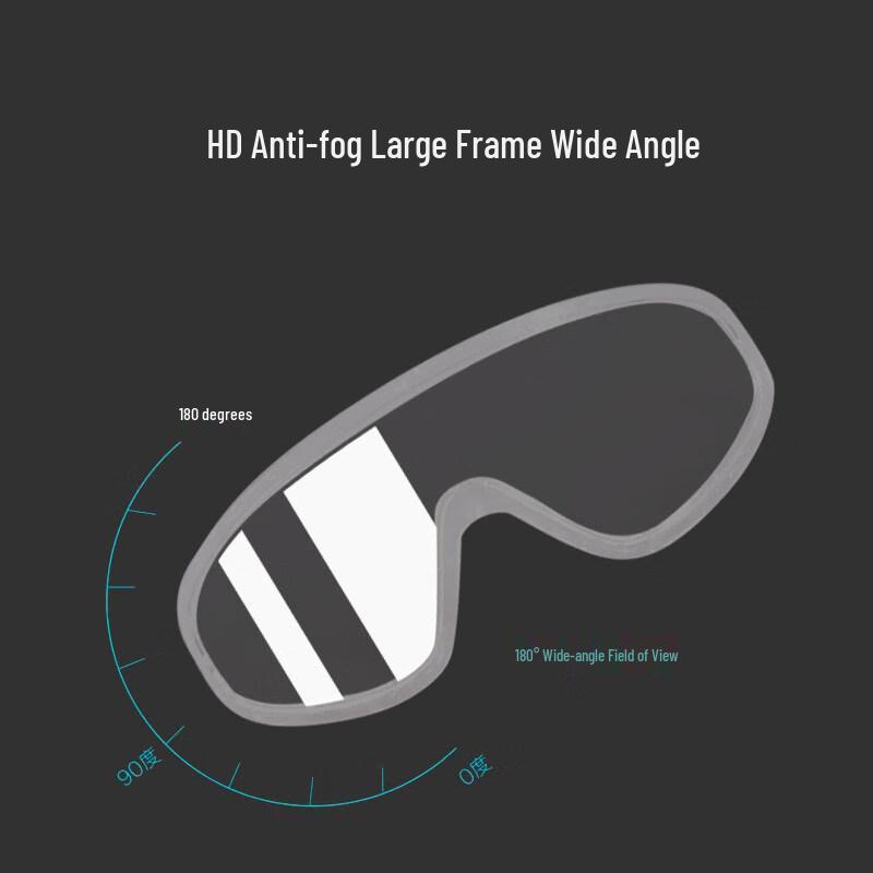 Li Shen Anti-Fog HD Large Frame Swimming Goggles
