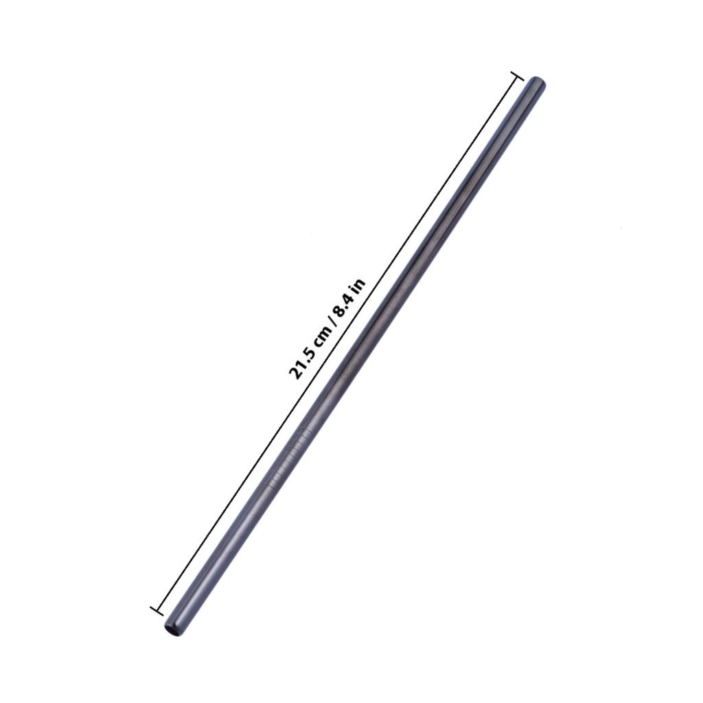 1,5x1,2cm Edelstahl Trinkhalm Wiederverwendbare Gerade Strohhalme Für Becher Korrosionsbeständig BPA Frei Glatt