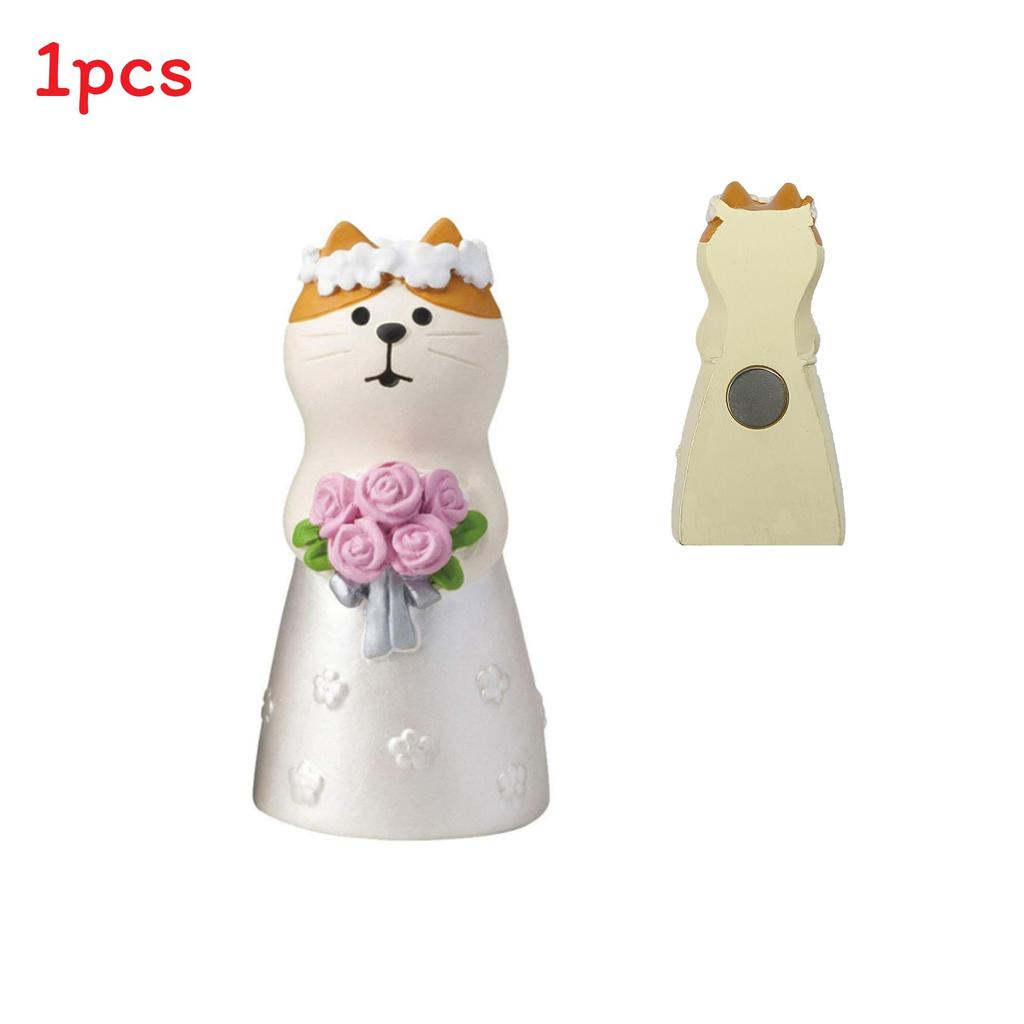 Cat Magnet Fridge Sticker With Strong Magnetic Diy Decor For Kitchen Organization