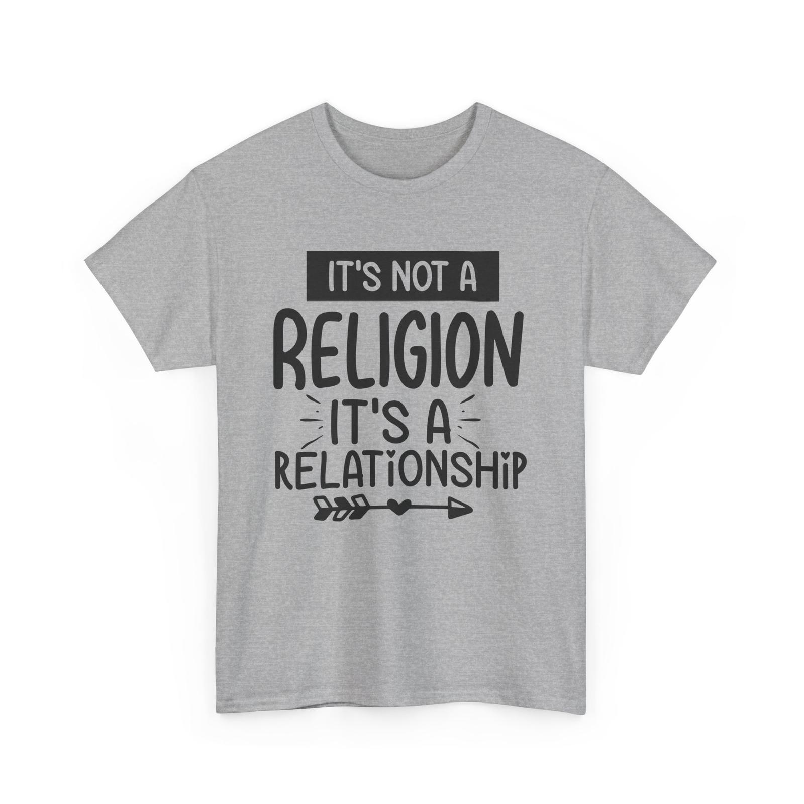 Jesus Is Coming T-Shirt | It s Not a Religion It s a Relationship | Faith-Based XXXL