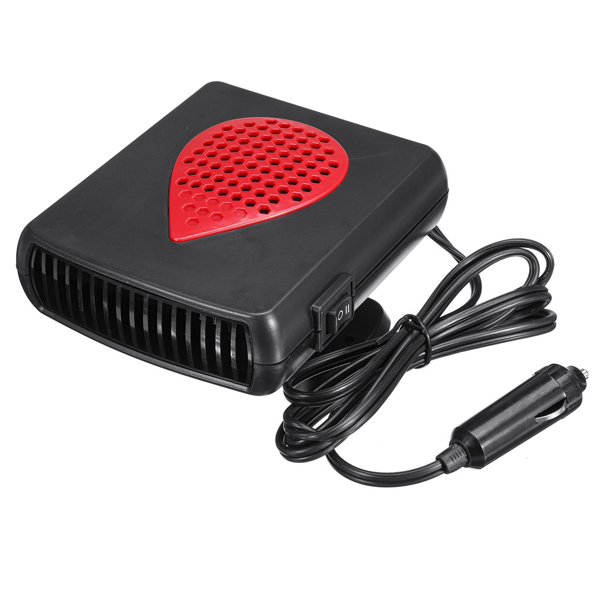 3 в 1, 12 В/24 В, 500 Вт, автомобильный обогреватель, портативный автомобильный обогрев, охлаждающий вентилятор, вращающийся на 360 °, размораживает, обогреватель 24V