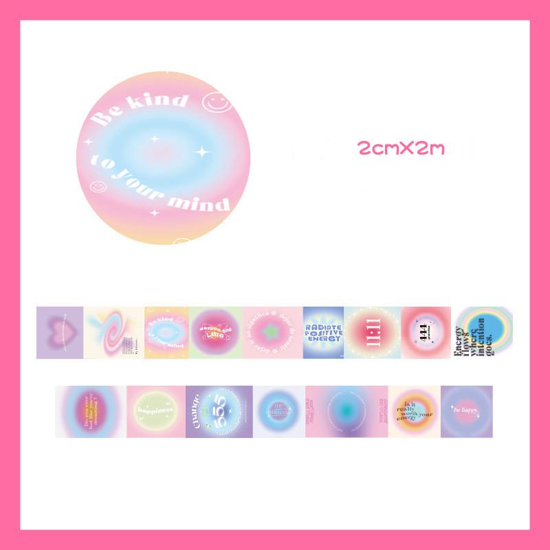 Beautiful Wash Tape Flower Plant Japanese Masking Adhesive Tape Decors Scrap Booking Sticker Label