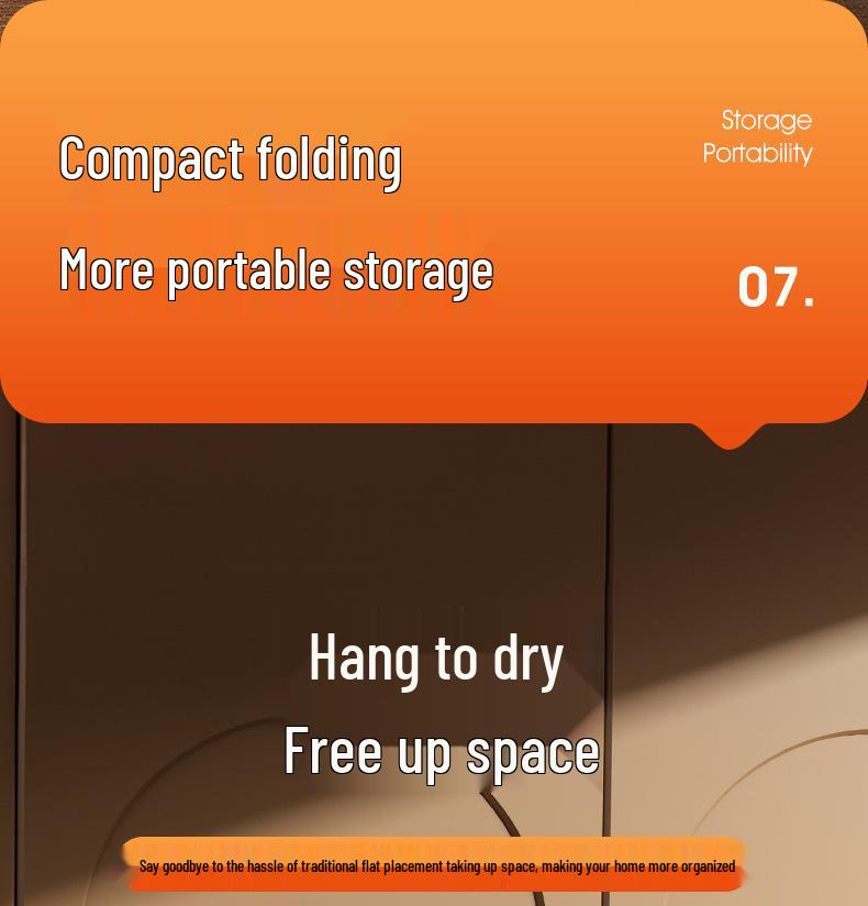 Compacte slimme schoenendroger met timer en opvouwbaar ontwerp