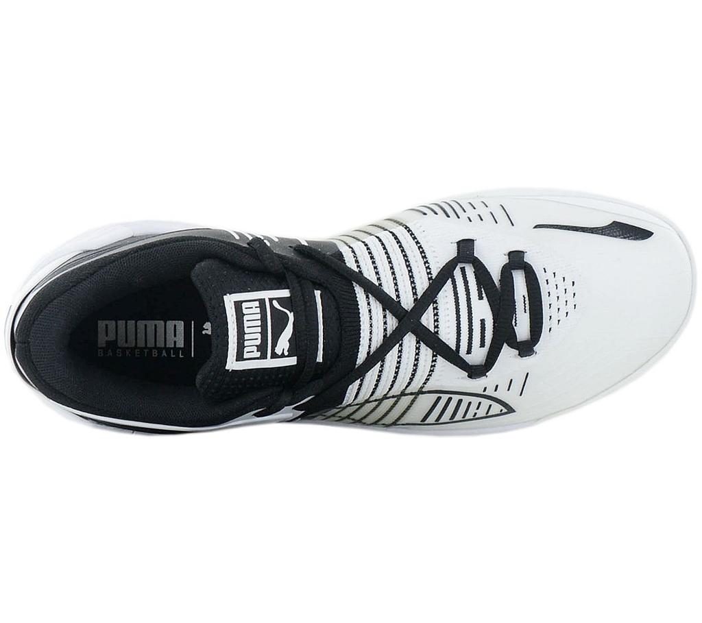 Puma Fusion Nitro - Herren Sneakers Basketball Schuhe Weiß 376639-01 ORIGINAL