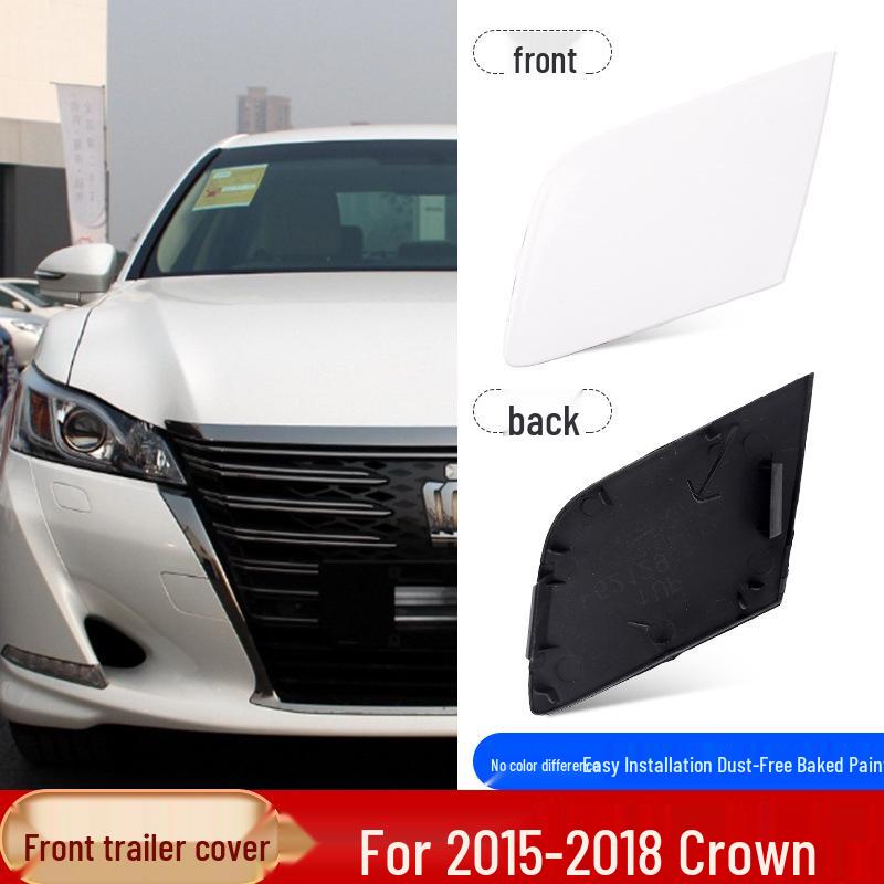 

Крышка буксировочного крюка переднего бампера для 2015-2018 New Crown Unpainted Left Driver