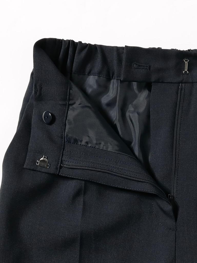 B:MING LIFE STORE by BEAMS Women's Center Press Pants (S-L) Navy 2 L