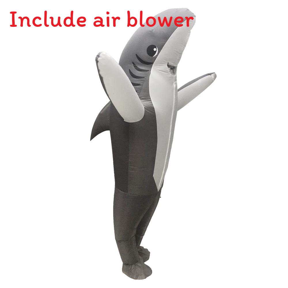 Clown Shark Flamingo Pig Koala Animal Inflatable Suit Cosplay Party Halloween