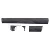 For Porsche Cayenne 958 2011-2017 Real Carbon Fiber Car Center Console Dashboard Decorative Cover Trim Sticker Accessories 3pcs