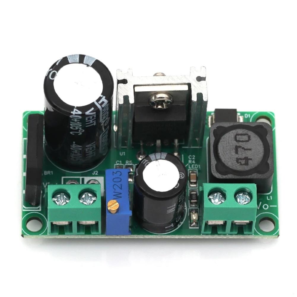 Adjustable Stepdown Power Supply Module Input Voltage AC 5V to 30V DC 5V to 50V Output Voltage 3 3V to 33V with Heatsink