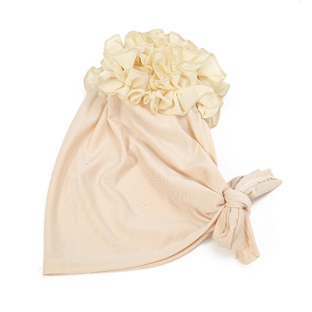 Velký květ Muslimské ženy Hidžáb Strečový turban Vnitřní čepice Rakovina Chemo Čepice Předvázaný šátek Pokrývka hlavy Headwrap Vlasové doplňky