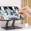 1Pc The New Model Is Suitable for Tablet Holder, Computer Folding and Rotating Desktop, Universal Student Online Class Conference, Metal Support.