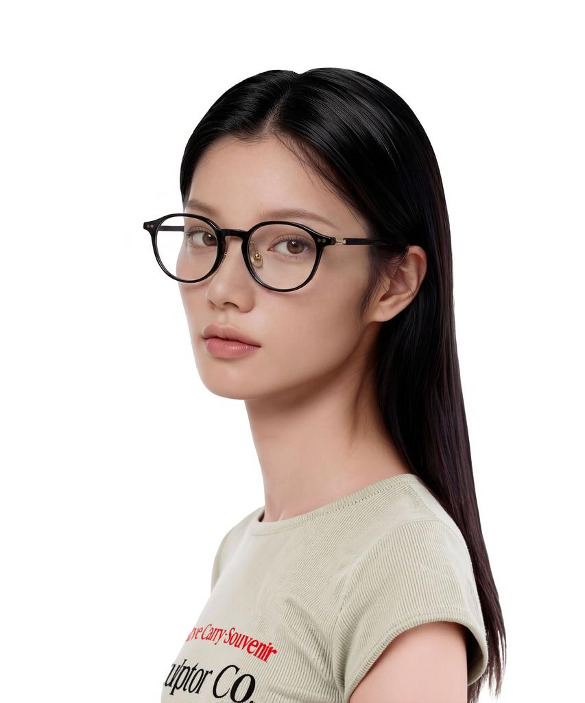 Weeoweeo Melo 02 Black Blue Light Blocking Glasses