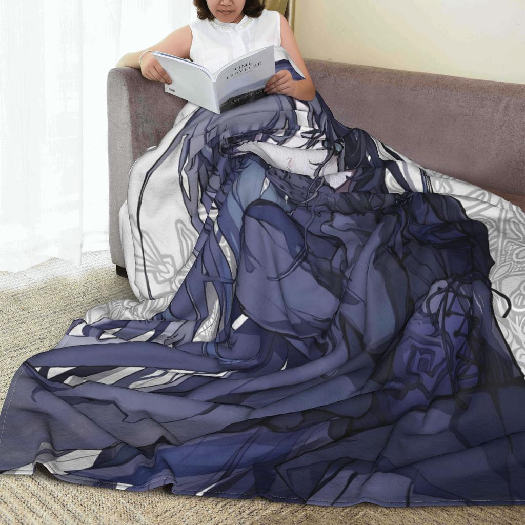 Warm Soft BlanketStudents Decorative Ado WORLD TOUR 2025 Hibana Throw Blanket Flannel Bedspread For Outdoor Fun Sofa Bed Cover