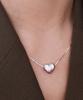 Postlude [Silver] Sn Chain V Heart Pendant N (2 Colors)